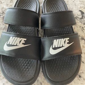 Nike Women’s Slides size 11 black